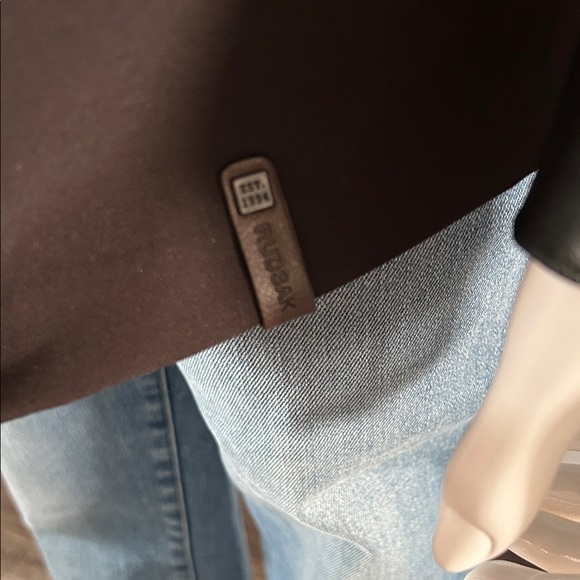 Rudsak Asymmetrical Jacket Leather Sleeves - Picture 7 of 16